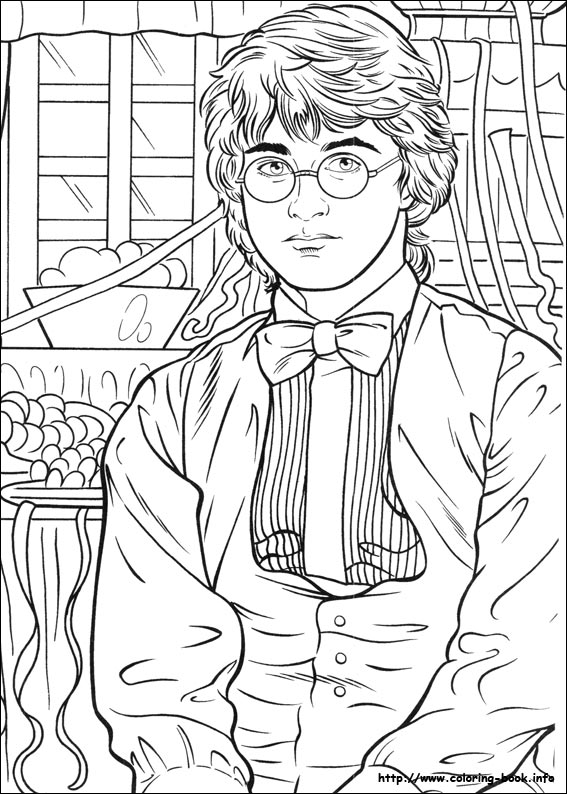 Harry Potter coloring picture